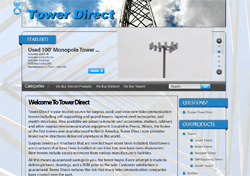 New, Surplus and Used Towers, Shelters and Telecom Equipment for Sale